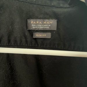 ZARA MAN black button up
